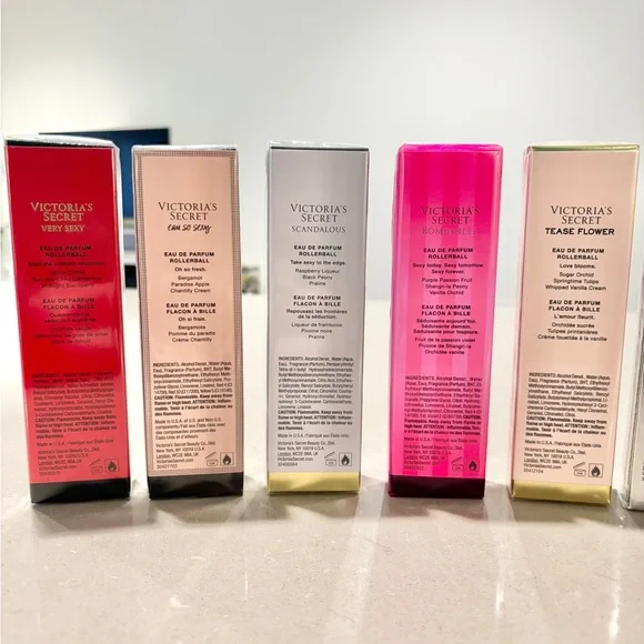 Victoria’s Secret VS 10-Piece Roller Bundle: Bombshell Tease Flower Angel RARE - Picture 8 of 16